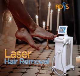 Depiladora Láser Diodo en Salon de Belleza