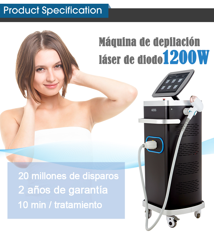 808nm Máquina de Láser Depilación 808nm Máquina de Láser Depilación
