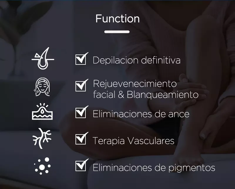 Máquina De Rejuvenecimiento Depilación De DPL Máquina De Rejuvenecimiento Depilación De DPL